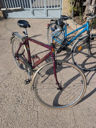 Lote 2 bicicletas paseo rueda grande