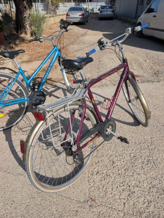 Lote 2 bicicletas paseo rueda grande