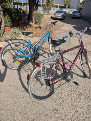 Lote 2 bicicletas paseo rueda grande