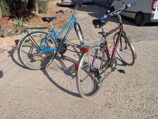 Lote 2 bicicletas paseo rueda grande