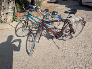 Lote 2 bicicletas paseo rueda grande