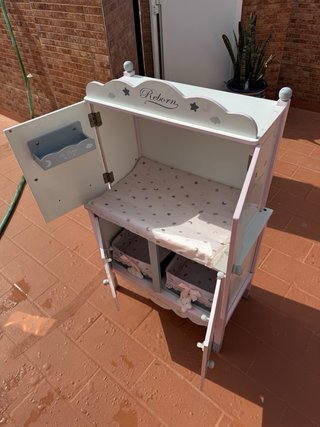Armario cambiador juguete bebé
