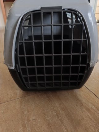 Caja Transportín Mascota Gris