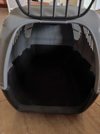 Caja Transportín Mascota Gris