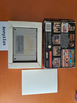 Mortal Kombat Super Nintendo SNES PAL ESP