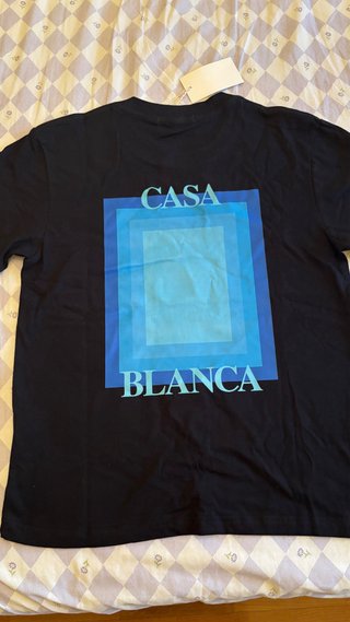 Camiseta Casablanca Hombre Negra Talla S