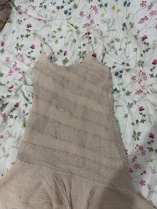 Vestido Zara con abalorios