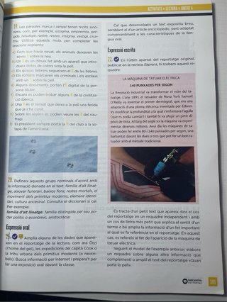 Llengua catalana, 4 ESO