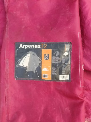 Tienda de campaña Arpenaz T2
