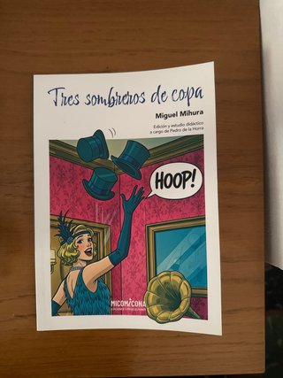 Libro “Tres sombreros de copa” con PRACTICAS PAU