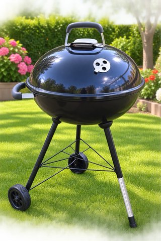 BARBACOA DE CARBÓN COMO NUEVA USADA SOLO 1 VEZ!
