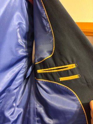 Traje de caballero azul oscuro. Talla 52