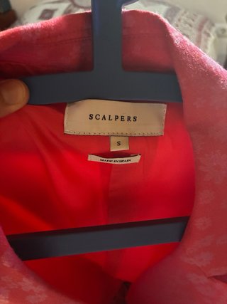 Chaqueta Scalpers corta cruzada rosa S