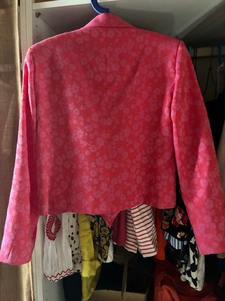Chaqueta Scalpers corta cruzada rosa S