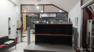 Lote 2 estanterías y archivador madera