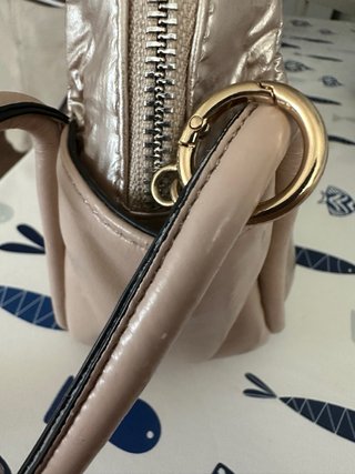 Bolso V&L Beige y Dorado