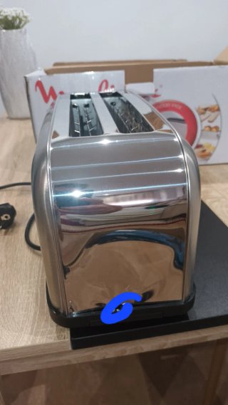 Tostadora Moulinex acero inoxidable 2 ranuras