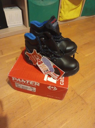 Zapatos de seguridad Panter Talla 37 Piel