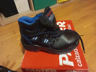 Zapatos de seguridad Panter Talla 37 Piel
