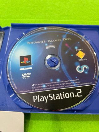 Disco de acceso a red ps2 y adaptador de red ps2