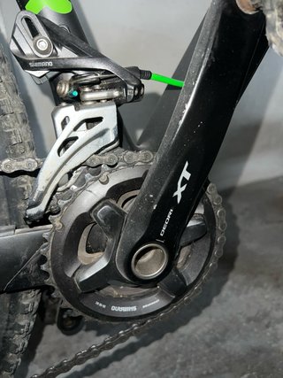 Bicicleta gosht lector MTB Nera e verde