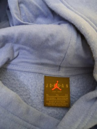 Sudadera Jordan Flight Azul con Capucha