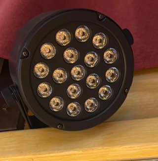 Foco LED Profesional Negro