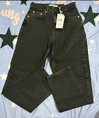 Pantalón Mango Mujer Talla 34 Negro