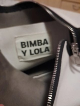 Bolso Bimba y Lola blanco y verde