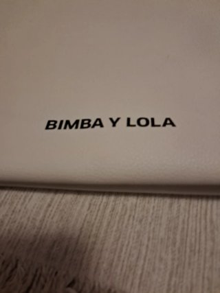 Bolso Bimba y Lola blanco y verde
