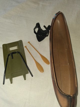 Canoa Madelman con accesorios