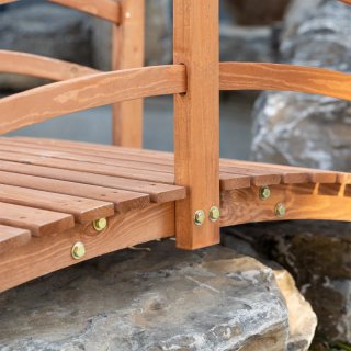 Puente de Madera Arco 185x72x58 cm