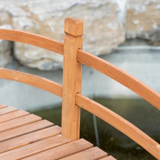 Puente de Madera Arco 185x72x58 cm