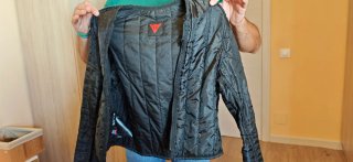 Chaqueta Dainese Talla 48 Negra y Blanca