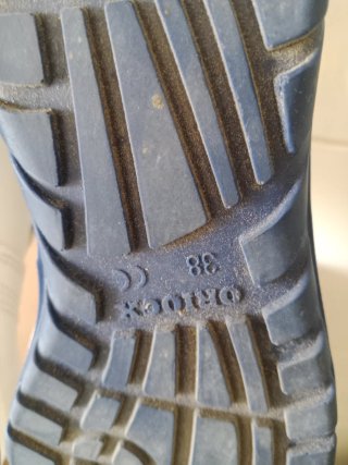 Zapatos de seguridad blancos talla 38