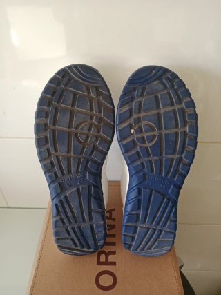Zapatos de seguridad blancos talla 38