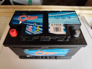 Batería Coche ODP 75Ah 640A(EN)