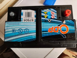Batería Coche ODP 75Ah 640A(EN)