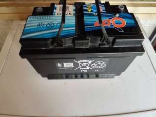 Batería Coche ODP 75Ah 640A(EN)