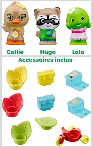 Escuela Klorofil con figuras