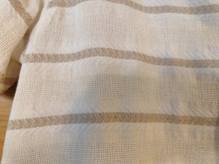 Camisa indie Talla S Rayas Beige