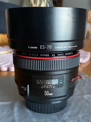 Canon EF 50mm 1:1.2 L USM
