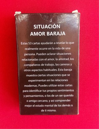 Cartas Oráculo Situación Amor