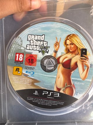Consola PS3 Sony Negra + Mando + GTA