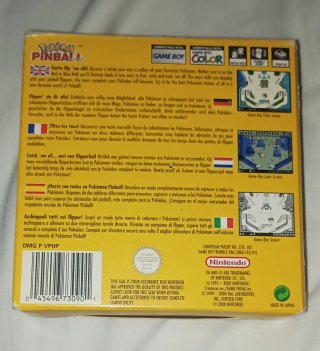 Pokémon Pinball Game Boy Color Nintendo