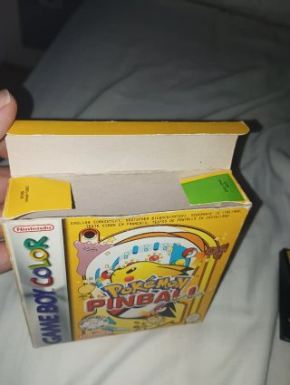 Pokémon Pinball Game Boy Color Nintendo