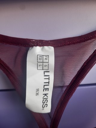 Conjunto Lencería de camisón y tanga