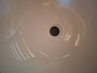 Lavabo Cerámica Blanca 42 cm diametro
