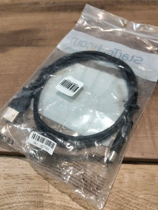 Cable USB-A a DC 5,5mm 0,9m StarTech USB2TYPEM