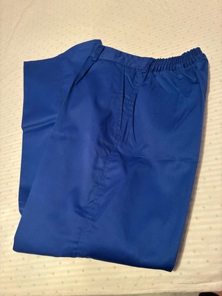 Pantalón laboral talla 48 azul